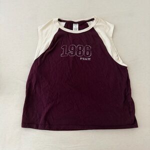 PINK Victoria’s Secret Retro Cotton Muscle Tank Top